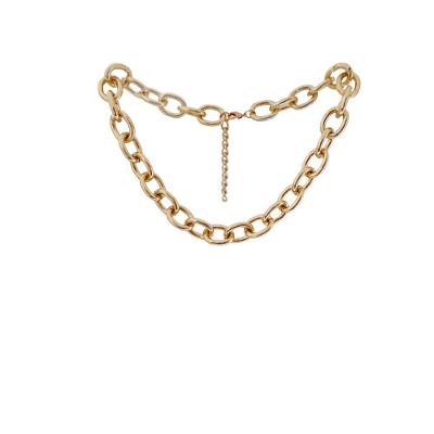 Choker Corrente Dourada