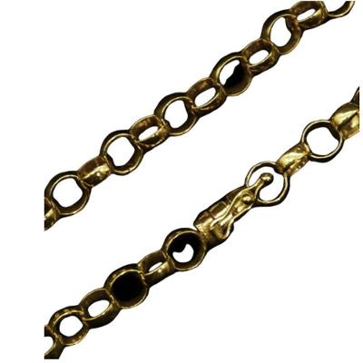 Cordão Corrente Elo Português 8Mm Não Enferruja