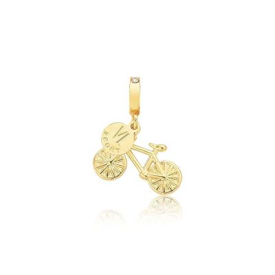 Charm Vl Sport Bike Revestido Em Ouro