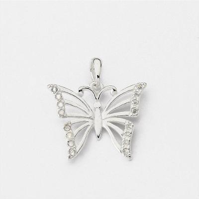 Pingente Borboleta Prata 925