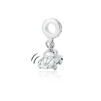 Charm Fusca Revestido Em Ródio