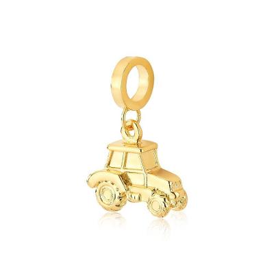 Charm Vl Agro Trator Revestido Em Ouro