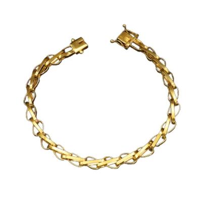 Pulseira 8mm Tijolinho Balao Moeda Antiga Tejolenho