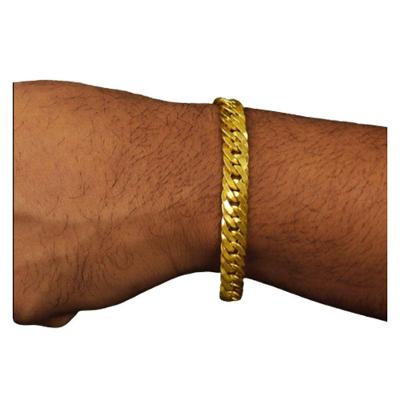 Pulseira 8mm Grumet Laminada De Moeda Antiga Nao Enferruja