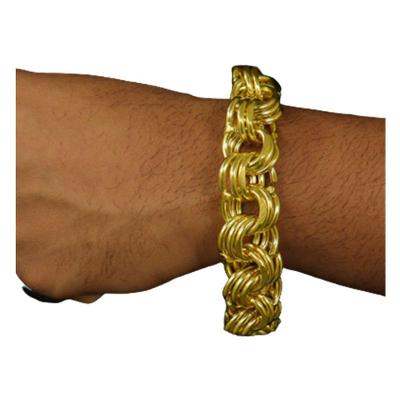 Pulseira Friso Moeda Antiga 18mm Nao Descasca