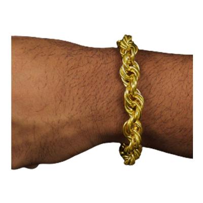 Pulseira Elo Baiano 12mm Moeda Antiga Elu Baeano
