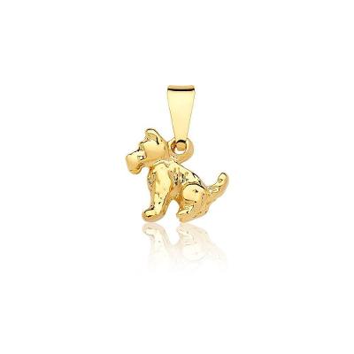 Pingente Caramelo Dourado Revestido Em Ouro