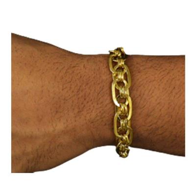 Pulseira 10mm Imperador Moeda Antiga De Ostentaçao