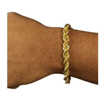 Pulseira 8mm Elo Bainano Moeda Antiga Estilosa