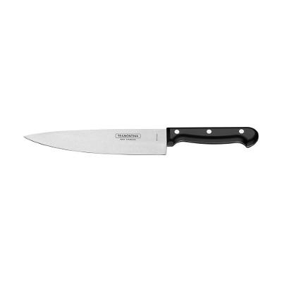Faca Chef Tramontina Ultracorte Preto 8´´
