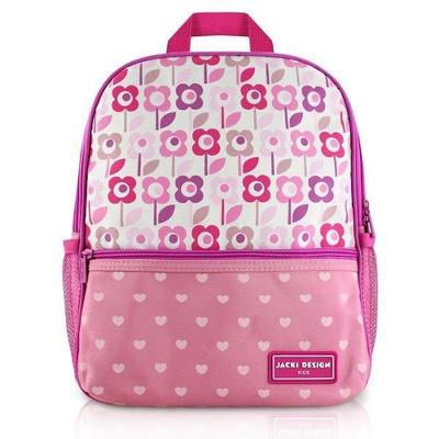 Mochila Sapeka Jacki Design Fúcsia Escuro - Coração Rosa Mochila