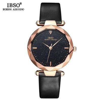 Relógio De Pulso Feminino Ibso 8636 à Prova D'água Preto