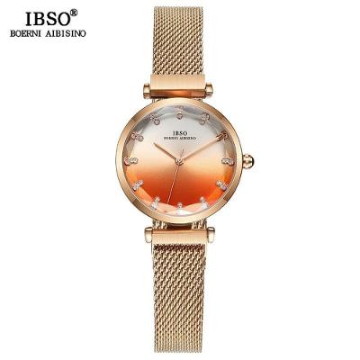 Relógio De Pulso Feminino Ibso 8690 à Prova D'água Laranja