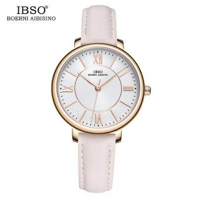 Relógio Feminino De Quartzo Ibso 6606a à Prova D'água Branco