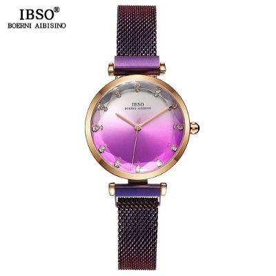 Relógio De Pulso Feminino Ibso 8690 à Prova D'água Roxo
