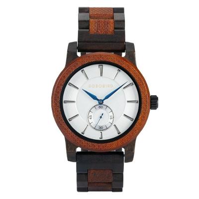 Relógio De Madeira Bobobird Gt131-1a à Prova D'água Branco