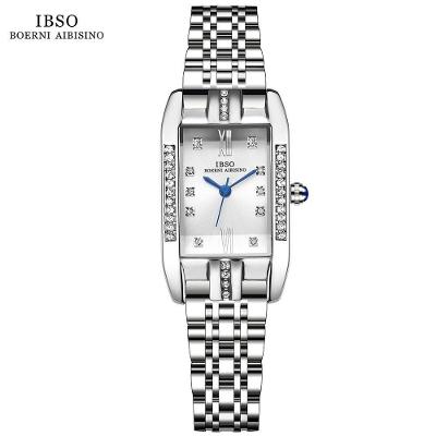 Relógio Feminino Ibso 9298l à Prova D'água Prata