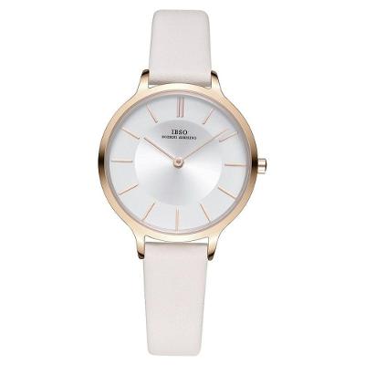 Relógio De Quartzo Feminino Ibso 6608 à Prova D'água Cinza