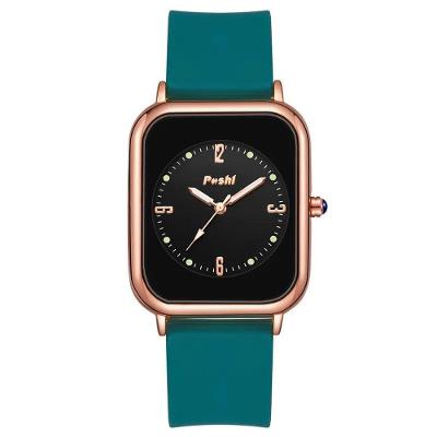 Relógio Feminino Poshi 924 à Prova D'água Verde