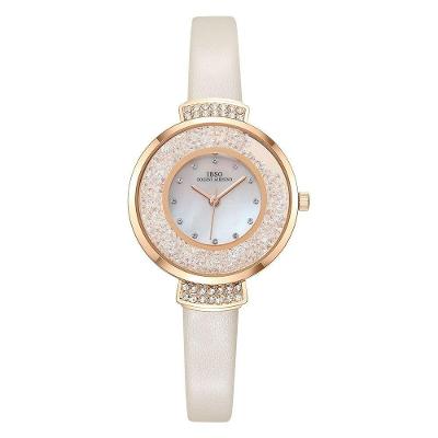 Relógio De Quartzo Feminino Ibso 8932 à Prova D'água Branco