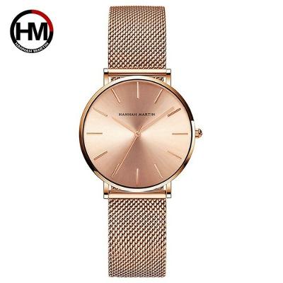 Relógio Feminino Va Va Voom Hm-Cc36 À Prova D'Água Bronze