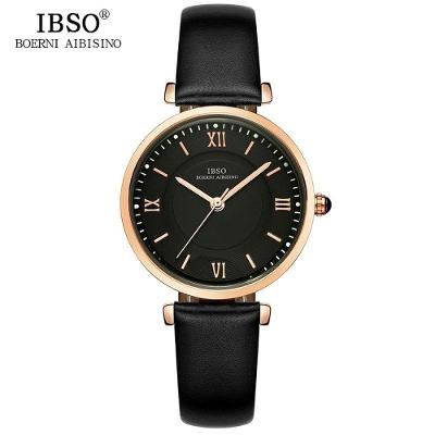 Relógio Feminino Ibso 6602 à Prova D'água Preto