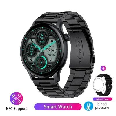Relógio Smartwatch Feminino Foxbox 7012A À Prova D'Água Preto Tela Hd Amoled