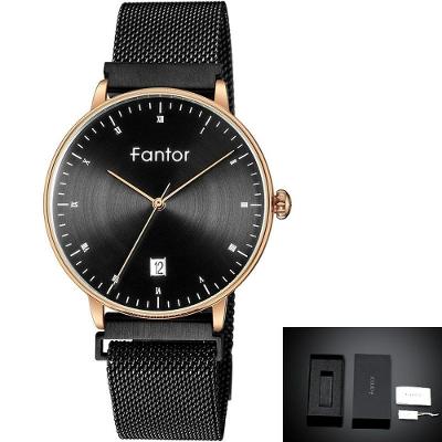 Relógio Feminino Fantor Wf1020l à Prova D'água Preto