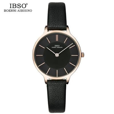 Relógio De Quartzo Feminino Ibso 6608 à Prova D'água Preto