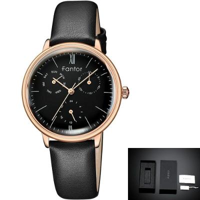 Relógio Feminino Fantor Wf1008l à Prova D'água Ouro