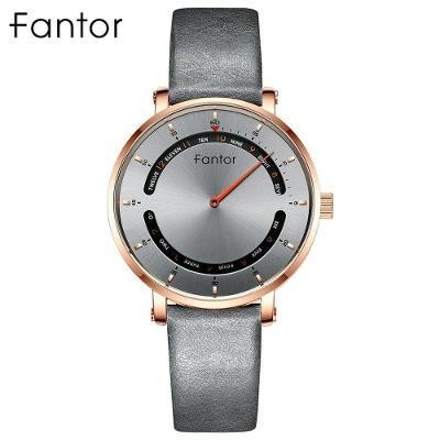 Relógio Feminino Fantor Wf1030l à Prova D'água Bronze
