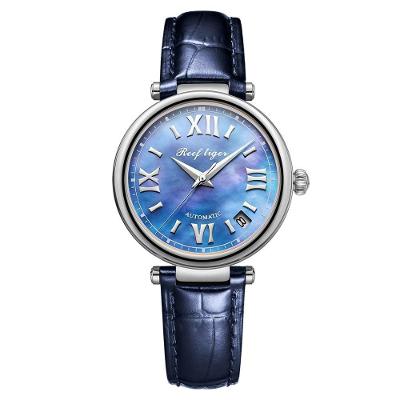 Relógio Feminino Reef Tiger Rga1595-pww à Prova D'água Azul