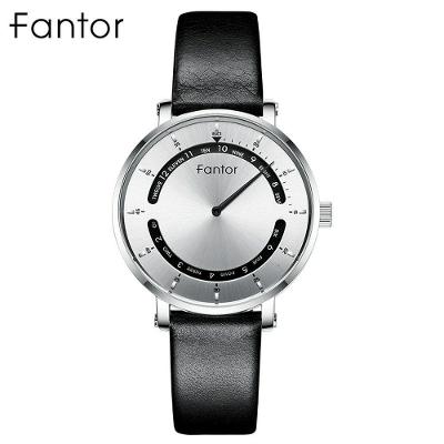 Relógio Feminino Fantor Wf1030l à Prova D'água Prata