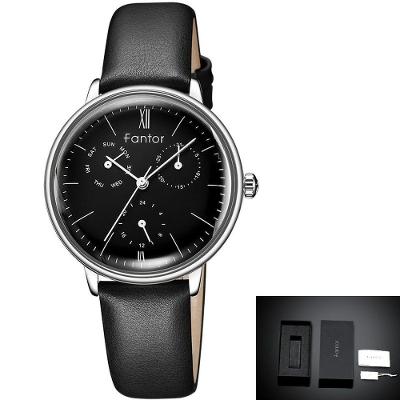Relógio Feminino Fantor Wf1008l à Prova D'água Prata