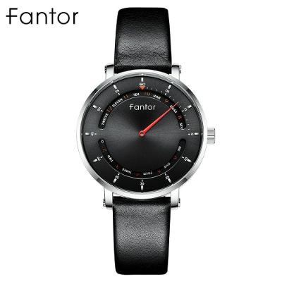 Relógio Feminino Fantor Wf1030l à Prova D'água Preto