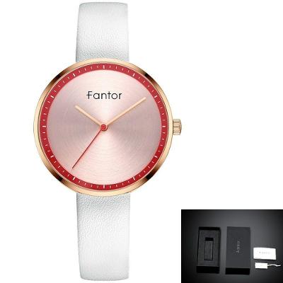 Relógio Feminino Fantor Wf1026l à Prova D'água Branco