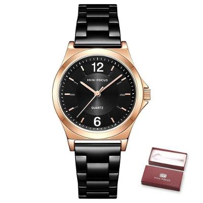 Relógio Feminino Mini Focus Mf0308l à Prova D'água Preto