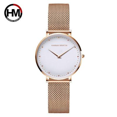 Relógio Feminino Va Va Voom Hm-Md36 À Prova D'Água Branco