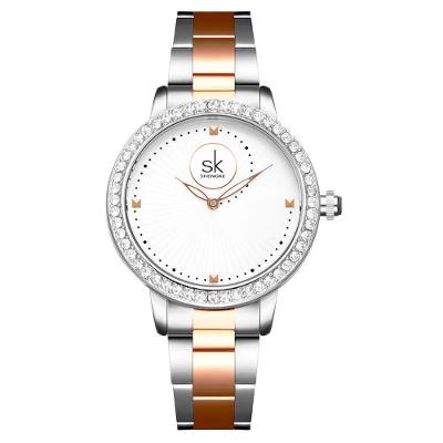 Relógio Pulso Feminino Elegante De Em A Prova D'Água