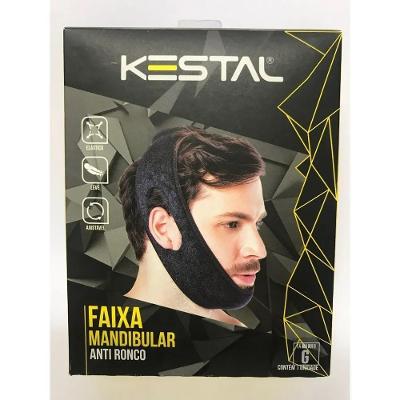 Faixa Mandibular Anti Ronco Neoprene Kestal Ksn056 Tam G