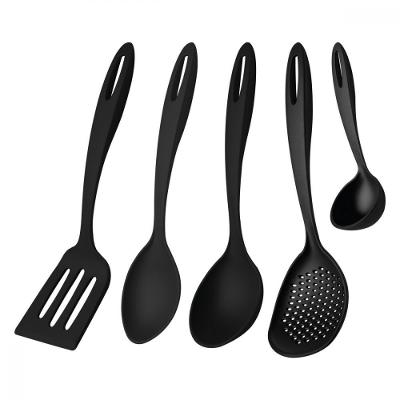 Jogo De Utensílios Ability Em Nylon Preto 05 Peças