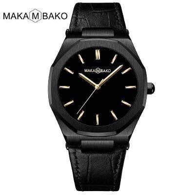Relógio Masculino Va Va Voom Mk-5015P À Prova D'Água Preto Fosco