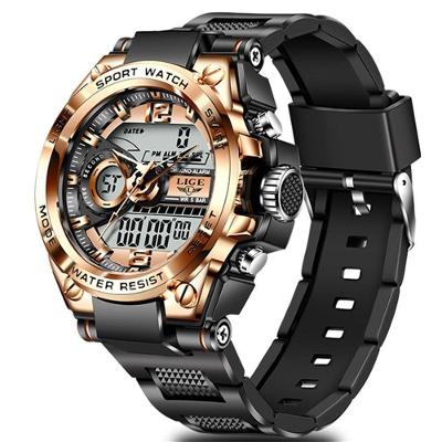 Relógio Pulso À Prova D' Água Led Digital Masculino