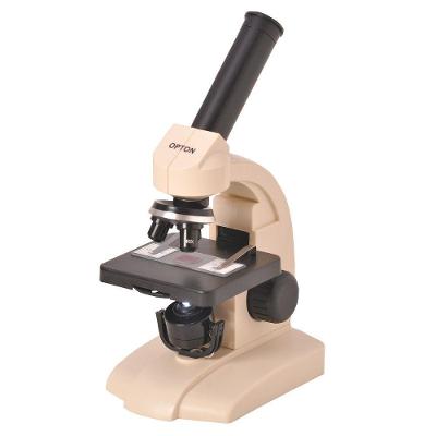 Microscópio Monocular 70-400x LED Preparo Amostras Opton