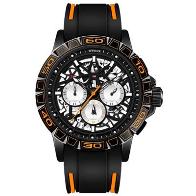 Relógio Masculino De Pulseira De Silicone A Prova D`Água