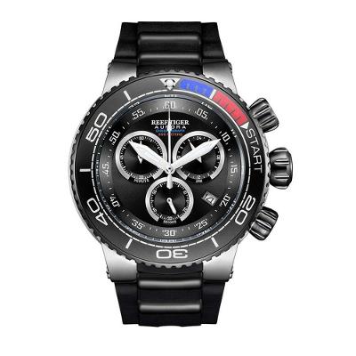 Relógio Masculino Reef Tiger Rga3168-bbb à Prova D'água Prata