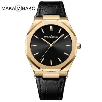 Relógio Masculino Va Va Voom Mk-5015P À Prova D'Água Ouro