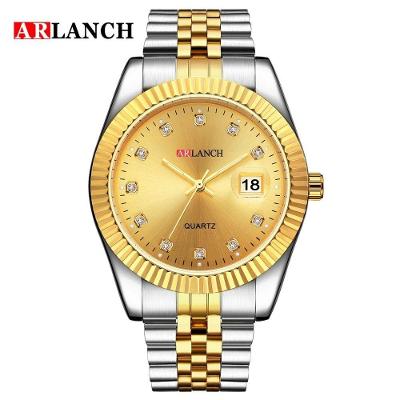 Relógio Masculino De Luxo Va Va Voom 304 À Prova D'Água Amarelo