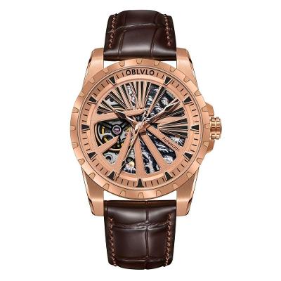 Relógio Masculino Reef Tiger Rms-u à Prova D'água Bronze