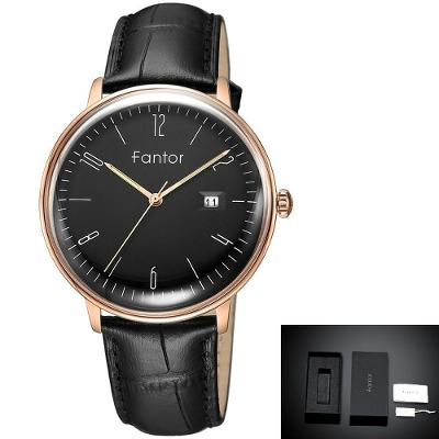 Relógio Masculino Fantor Wf1005g à Prova D'água Ouro